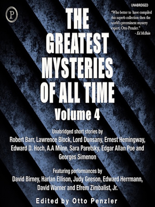 Title details for The Greatest Mysteries of All Time, Volume 4 by A. A. Milne - Available
